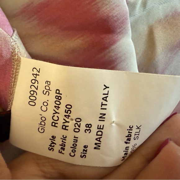 Elegant Rochas Silk Dress Medium Sized size 38 US 4 - Picture 6 of 7